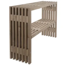 Tralle plantebord rustik 115 x 32 x 80 cm