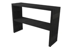 Tralle plantebord sort 115 x 32 x 80 cm