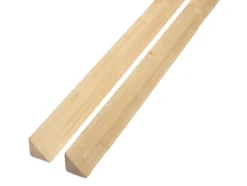 Trekantliste træ 45 x 45 x 3000 mm
