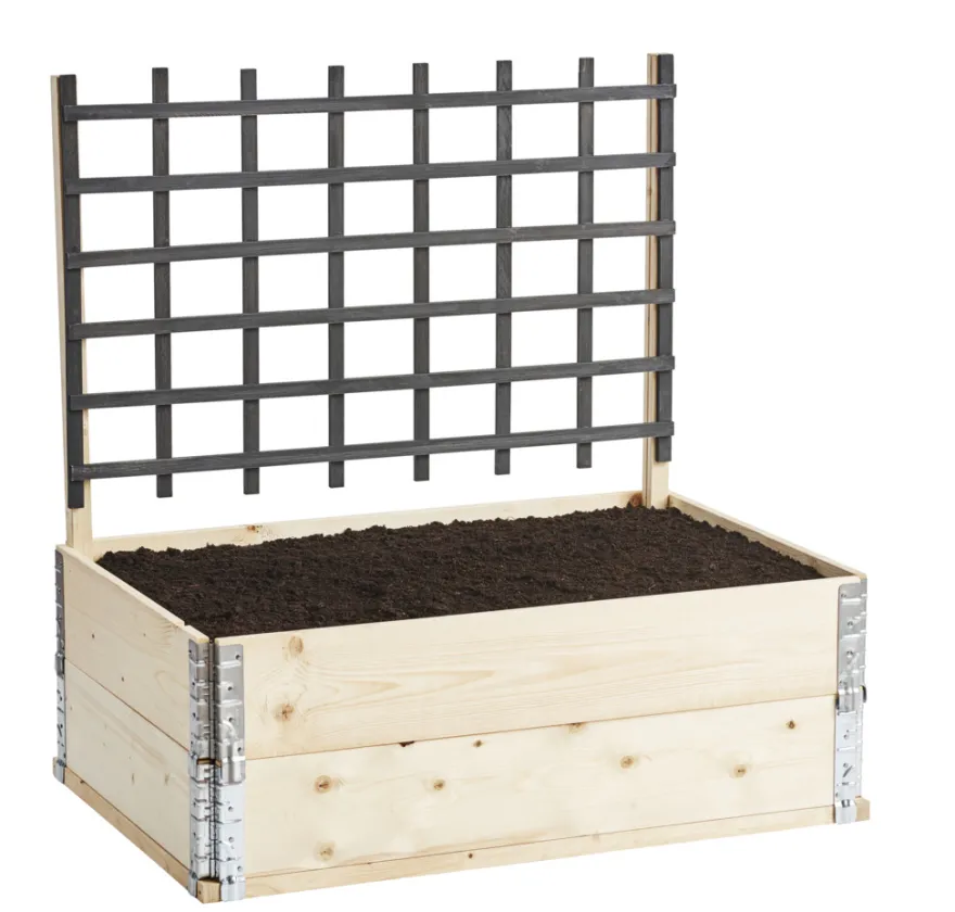 Træespalier til højbed 116 x 78 cm - Garden®