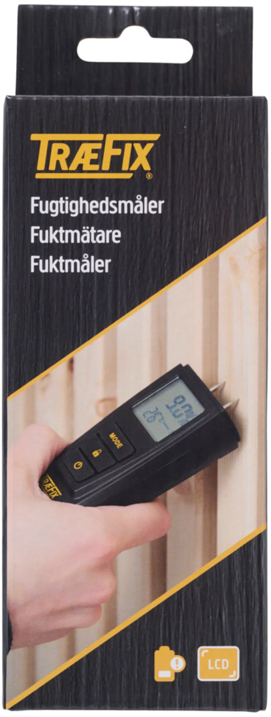 TræFix® fugtighedsmåler med LCD-display