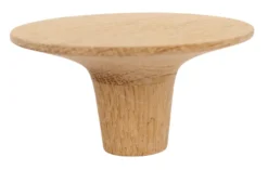 Træknop Ø95 mm egetræ