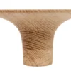 Træknop Ø115 mm egetræ