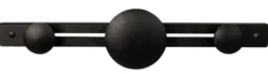 Træknop Ø45 mm sort