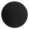 Træknop Ø135 mm sort