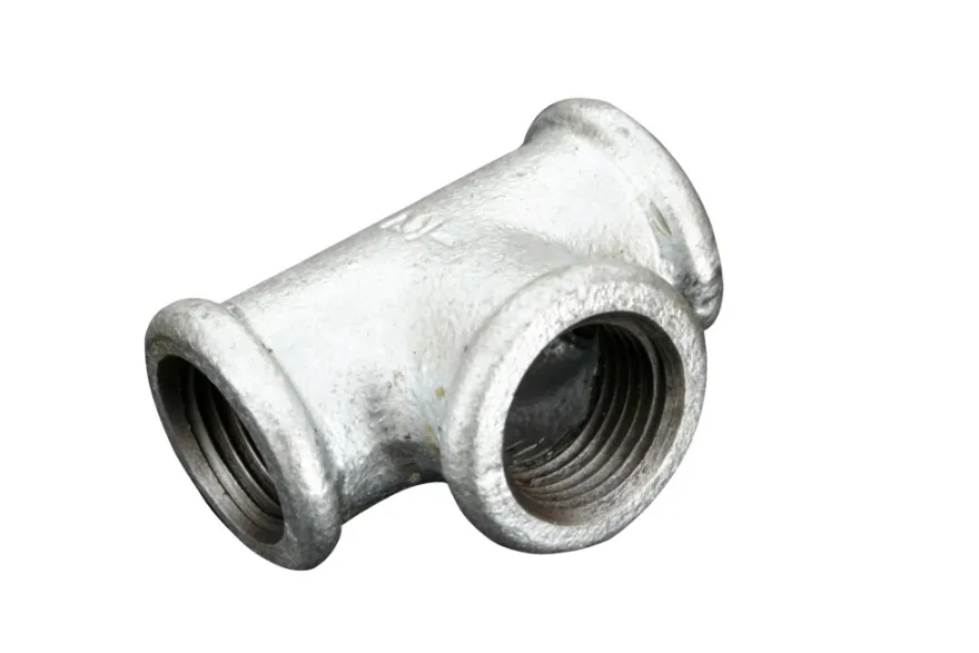 T-stykke galvaniseret 1/2"