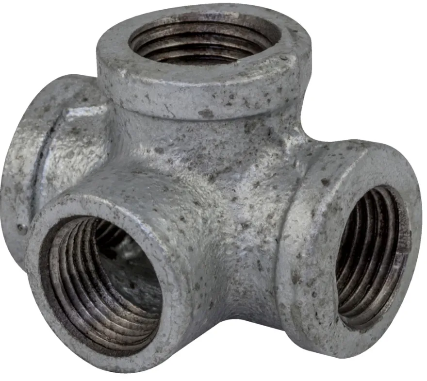T-stykke galvaniseret hjørne 1/2"