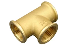 T-stykke messing 1/2"