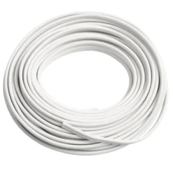 Tvillingledning hvid 2 x 0,75 mm² 10 meter - Elworks