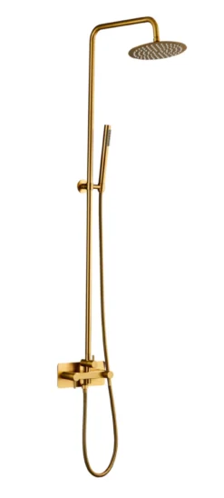 Udebruser messingfinish kold/varm Ø20 cm