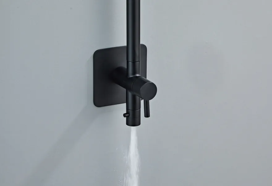 Udebruser sort t/koldt vand Ø20 cm