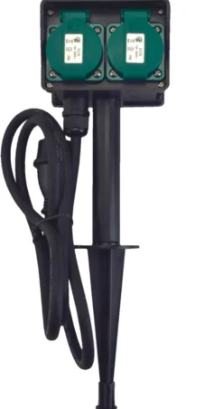Udendørsstik med timer - Elworks