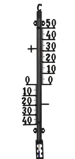 Udendørstermometer i metal