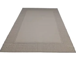 Udendørstæppe Boston lys grå 200 x 265 cm - Sunlife®