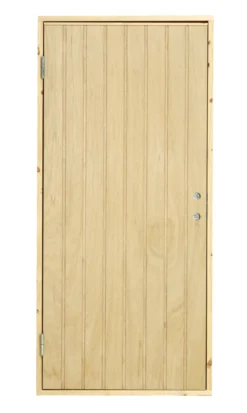 Udhusdør venstrehængt 94,8 x 205 cm