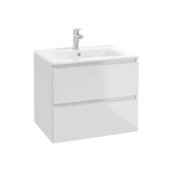 Underskab Deluxe 60 cm blank hvid - REN