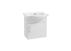 Underskab m/vask Basic NR2 hvid - REN