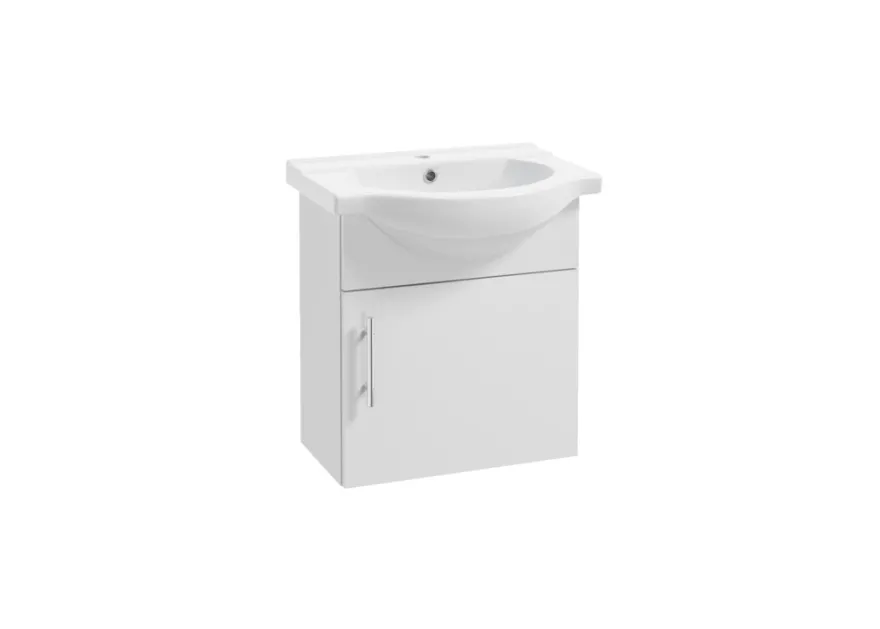 Underskab m/vask Basic NR2 hvid - REN