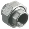Union galvaniseret 3/4" - muffe/muffe