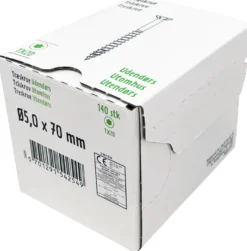 Universalskrue Basic 5,0 x 70 mm 140 stk.