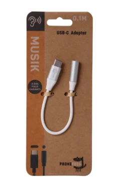 USB-C til jackstik adapter