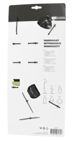 Vandingssæt 8 dele 1/2"–3/4" - Garden®