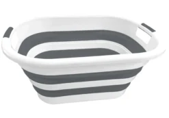 Vasketøjskurv foldbar 40 liter - Sunlife®