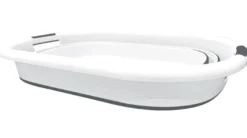 Vasketøjskurv foldbar 40 liter - Sunlife®