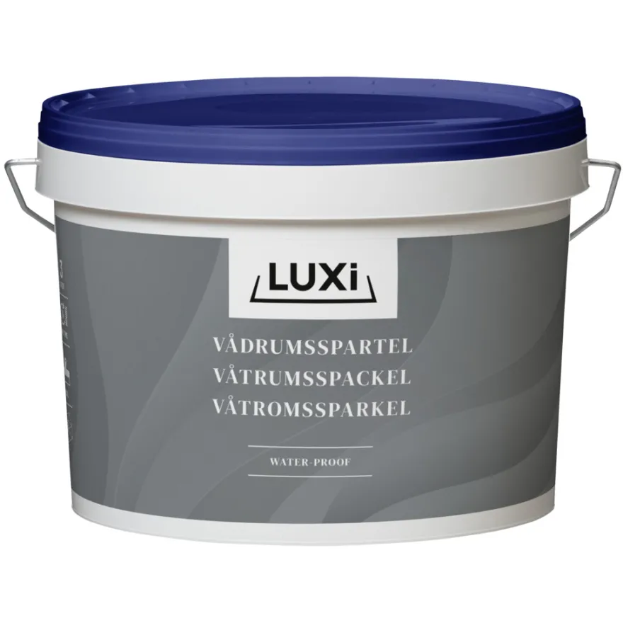 Vådrumsspartel gråblå 3 liter - LUXI®
