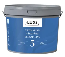 Vægmaling 5 hvid 9 liter - LUXI®