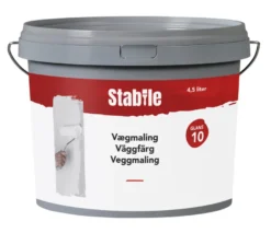 Vægmaling 10 modehvid 4,5 liter - Stabile®