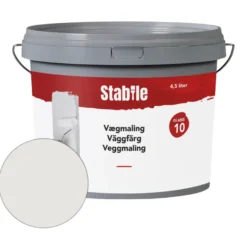Vægmaling 10 modehvid 4,5 liter - Stabile®