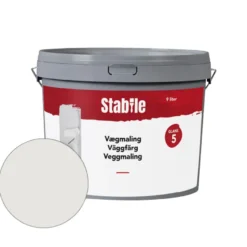 Vægmaling 5 modehvid 9 liter - Stabile®
