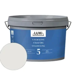Vægmaling 5 modehvid 2,25 liter - LUXI®