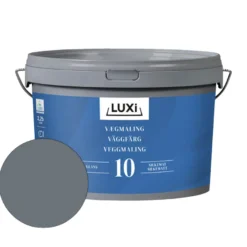 Vægmaling 10 mørkegrå 2,25 liter - LUXI®