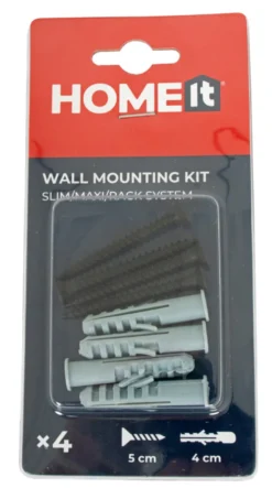 Vægmonteringssæt t/Rack/Maxi/Slim sort