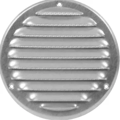 Vægrist med net Ø165 mm - galvaniseret