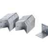 Vinkelbeslag 40 x 40 x 40 x 2,0 mm 50-pk.