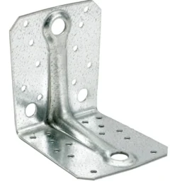 Vinkelbeslag m. rib 105 x 105 x 90 mm