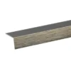 Vinkelliste børstet alu 15 x 15 x 2000 mm