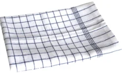 Viskestykke blåternet 50 x 100 cm - 3-pk. - G. Funder