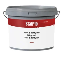 Væv- & filtfylder hvid 4,5 liter - Stabile®