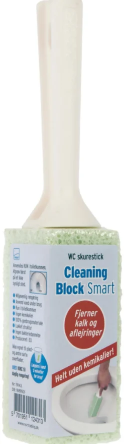WC skurestick med håndtag