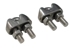 Wireklamme 5 mm 2 stk.