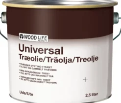 Woodlife universal træolie gylden 2,5 liter